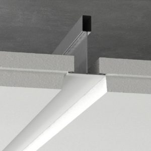 Mineralinės vatos lubų plokštė Rockfon Artic su E15 briauna 1200 x 600 mm x 15 mm.